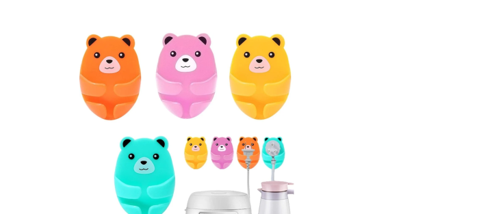 Cute Bear Plug Hook Wall Hooks