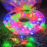 30M Roll Crystal Ball Multicolour String Light 80 Ball (Print 50M)