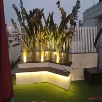 Terrace Garden with Pergola